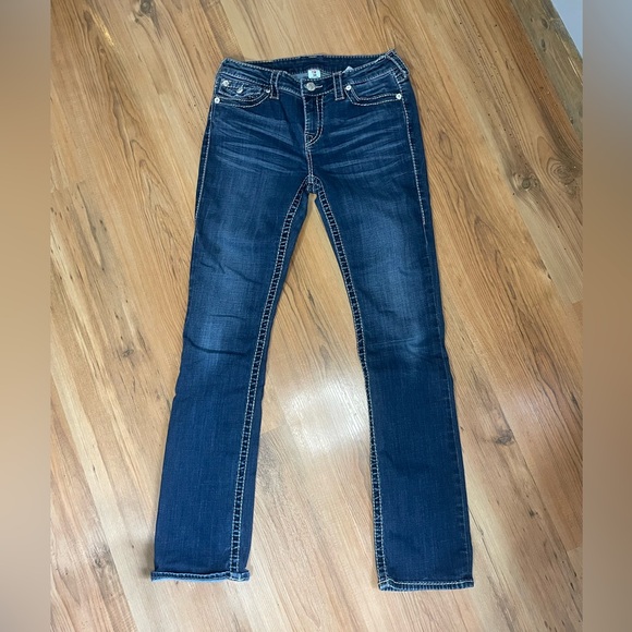 True Religion Dark Blue Skinny Jeans - Picture 3 of 4
